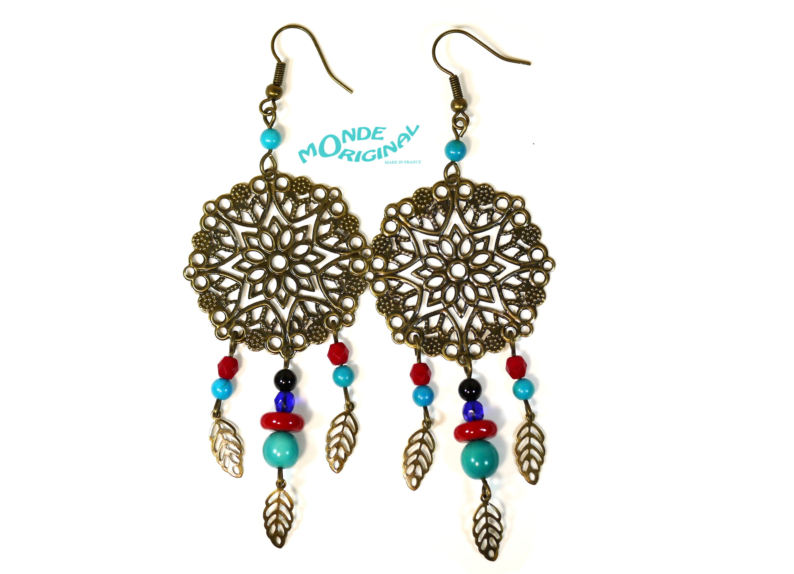 Boucles d'oreilles bohèmes – Image 2