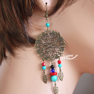 Boucles d'oreilles bohèmes