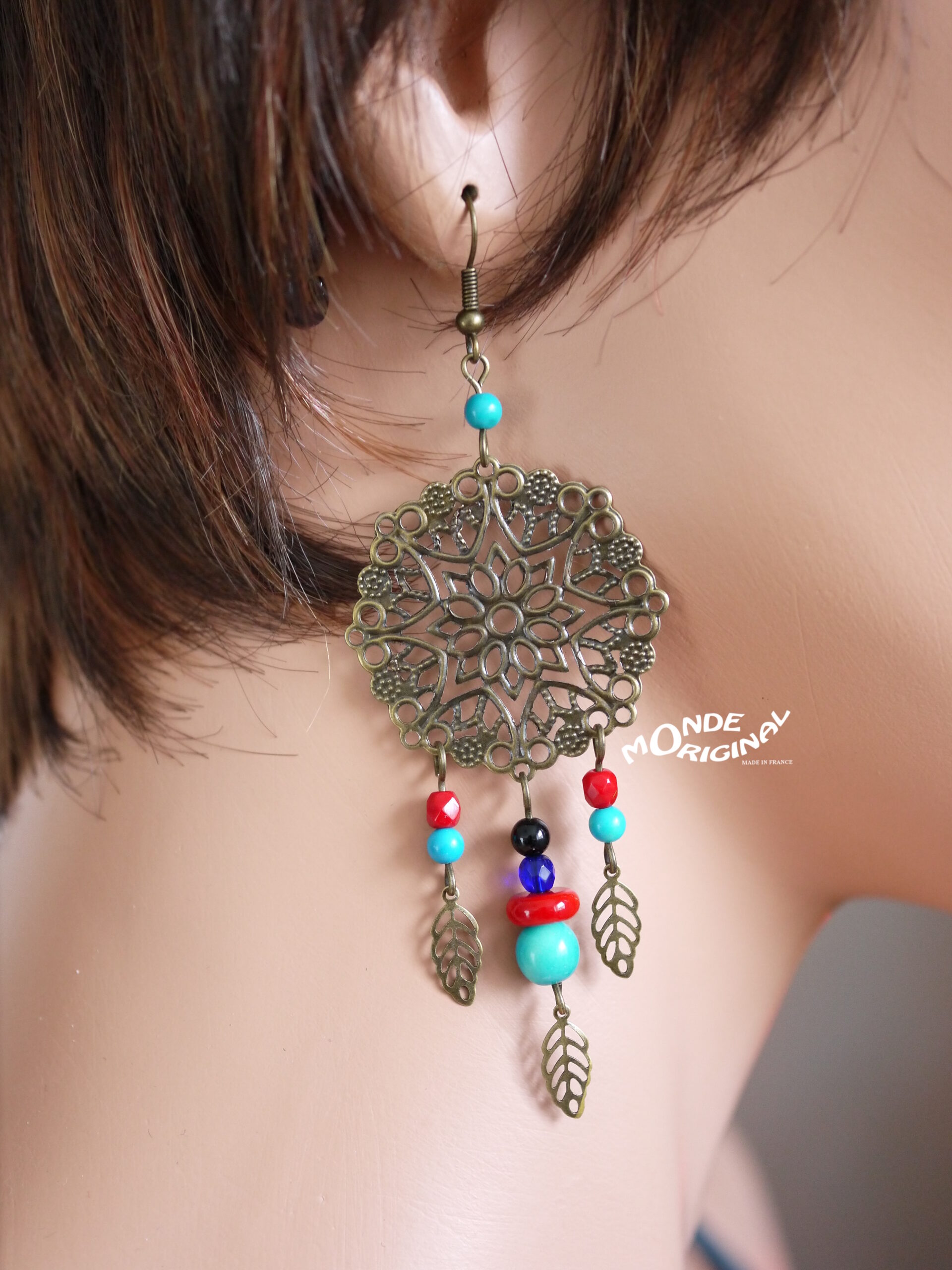 Boucles d'oreilles bohèmes