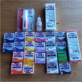 Vide atelier - Lot de pâte polymère, lot fimo destockage