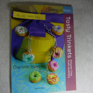 Livre Tasty Trinkets polymer clay food jewerly by Charlotte Stowell