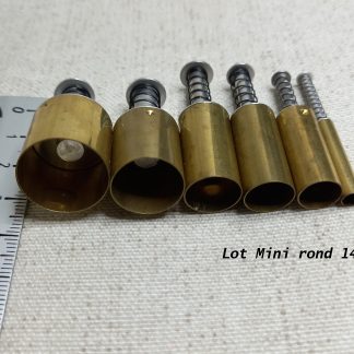 Lot mini emporte pièces ronds